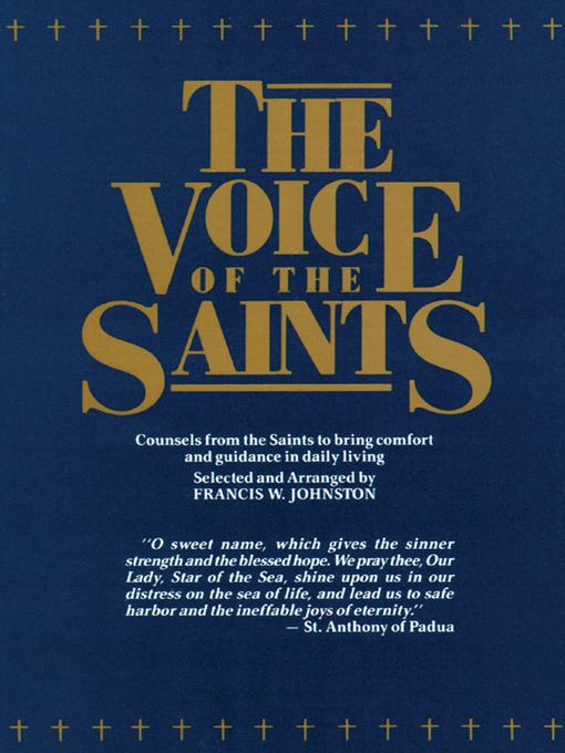 Title details for The Voice of the Saints by Francis Johnston - Available